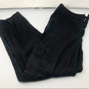 Chico's Black Crop Pants Capris Sz Sm Sz .5